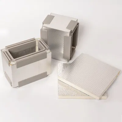 The Manufacturer Supplies Double-Sided Aluminum Foil PU Insulation Panel for Duct Air Conditioner System