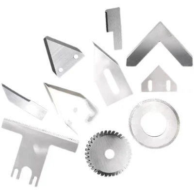High Speed Steel Food Industry Packaging Machine Serrated Saw Blade Customize Special Shaped Knife Blade