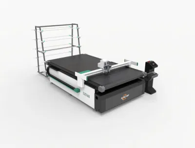 Digital Flatbed Sofa Leather Textile Cutting Machine Realtop-2516