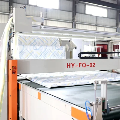 Hy-Fq-2 Mattress Fabric Four Side Hemming and Cutting Machine
