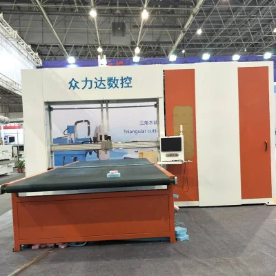 Automatic CNC Fabric Memory Foam Cutting Machine for Sofa Factory Online Sales with Fast Delivery