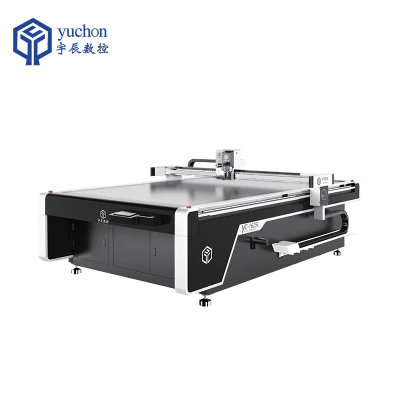 Yuchen Carpet PVC EVA Foam Sponge Digital Cutting Machine Glass Fiber Gasket Rubber Sheet Floor Mat Oscillating Knife Blade Cutting Machine