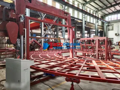 Foam Carrusel Slicing Cutter Machine