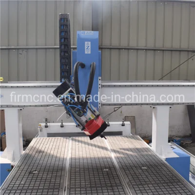 Jinan 3D Wood Sofa Chair Table Leg Carving Automatic CNC Wood Router 4 Axis Atc CNC Router