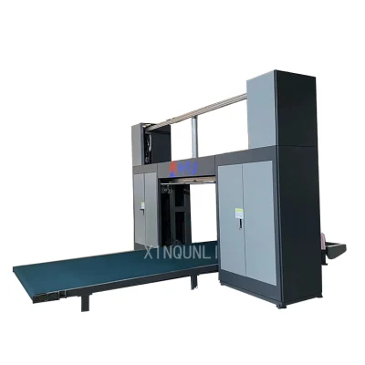 CNC Horizontal Cutter Foam Sponge Contour Cutting Machine