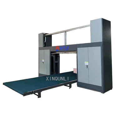 CNC Horizontal Cutter Foam Sponge Contour Cutting Machine