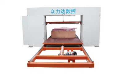 CNC Horizontal Blade 3D Sponge Cutting Machine Foam Cutter for Mattress