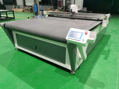 Hotsale Round Blade PVC Coated Fabric PU Leather Punching and Cutting Machine