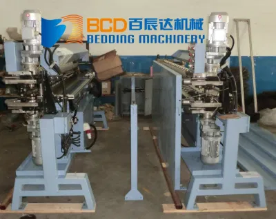 Full Servo Control Auto Mattress Spring Unit Automatic Production Line(Servo Motor, Spring Coiling&Assembling 3 in 1, 1 Coiler+2 Assembler with CE/SGS(BYTJ-100)