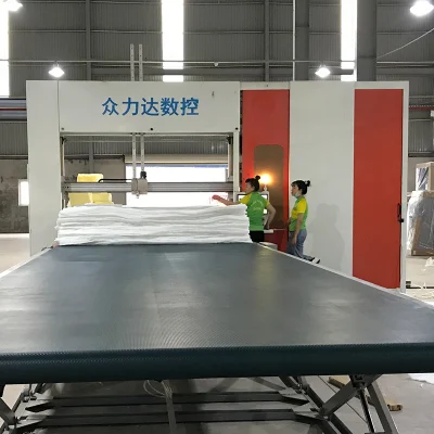 Automatic CNC Fabric Memory Foam Cutting Machine for Sofa Factory Online Sales with Fast Delivery