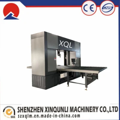 Automatic CNC Horizontal Cutting Mattresses Machinery Foam Cutting Machine