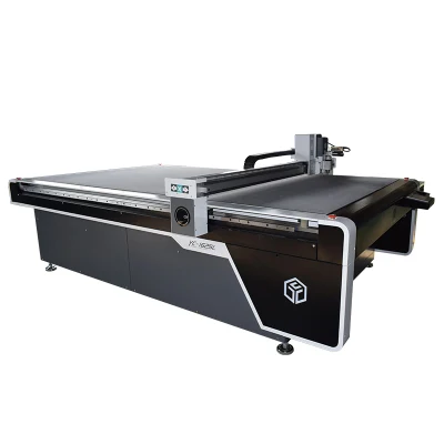 Yuchen Carpet PVC EVA Foam Sponge Digital Cutting Machine Glass Fiber Gasket Rubber Sheet Floor Mat Oscillating Knife Blade Cutting Machine