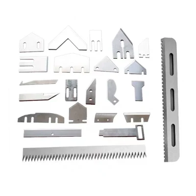 High Speed Steel Food Industry Packaging Machine Serrated Saw Blade Customize Special Shaped Knife Blade