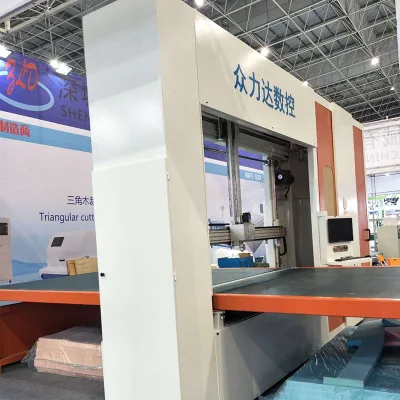 Automatic CNC Fabric Memory Foam Cutting Machine for Sofa Factory Online Sales with Fast Delivery