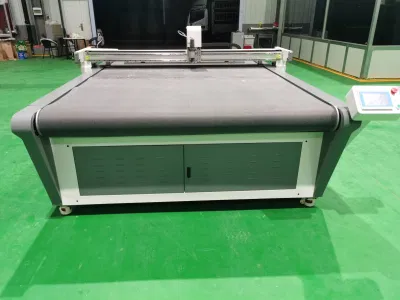 Hotsale Round Blade PVC Coated Fabric PU Leather Punching and Cutting Machine