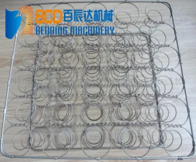 Full Servo Control Auto Mattress Spring Unit Automatic Production Line(Servo Motor, Spring Coiling&Assembling 3 in 1, 1 Coiler+2 Assembler with CE/SGS(BYTJ-100)