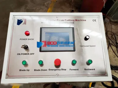 Foam Carrusel Slicing Cutter Machine