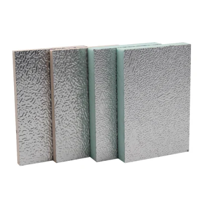 The Manufacturer Supplies Double-Sided Aluminum Foil PU Insulation Panel for Duct Air Conditioner System