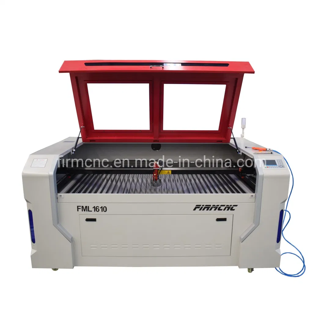 1610 1390 Laser Cutter 80W 100W 130W 150W 180W 300W Foam Plastic Textile Paper MDF Leather Acrylic Wood Fabric CNC CO2 Laser Cutting Engraving Machine