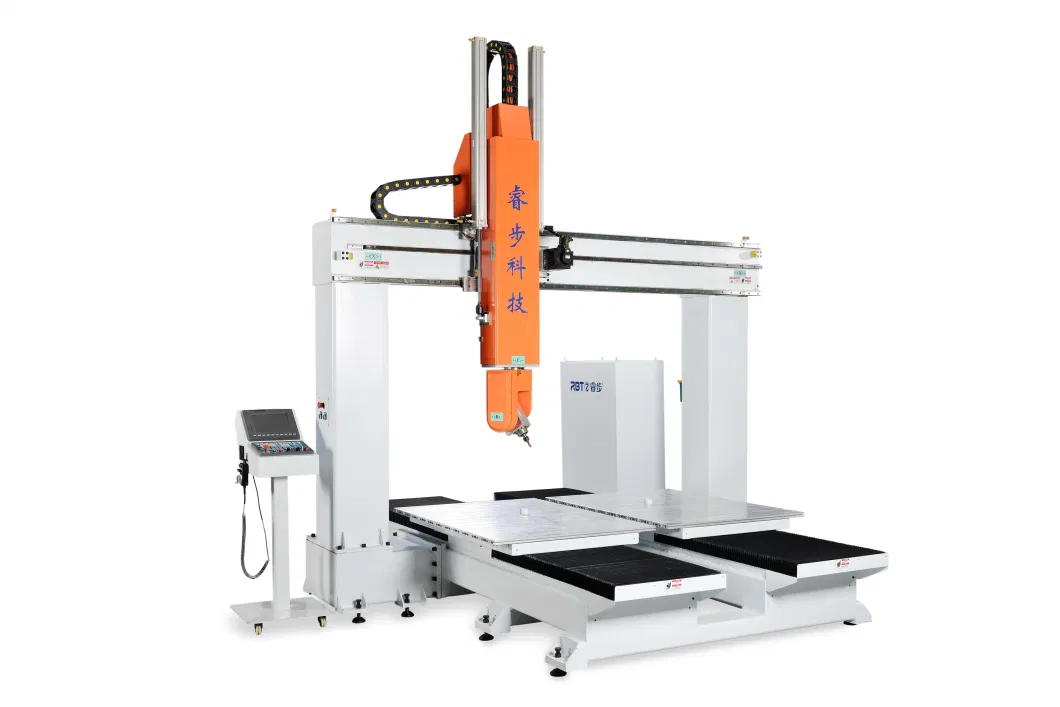 6 Axis 3D EPS Foam Plastic Wood Rotary CNC Router Machine for Furniture Sofa Sculpture Statue