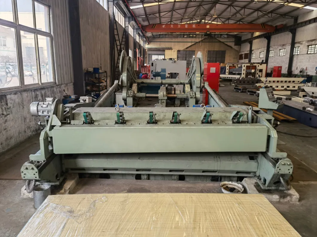 Automatic Slicing Plywood Skin Machinery Horizontal Heavy Veneer Slicer Machine