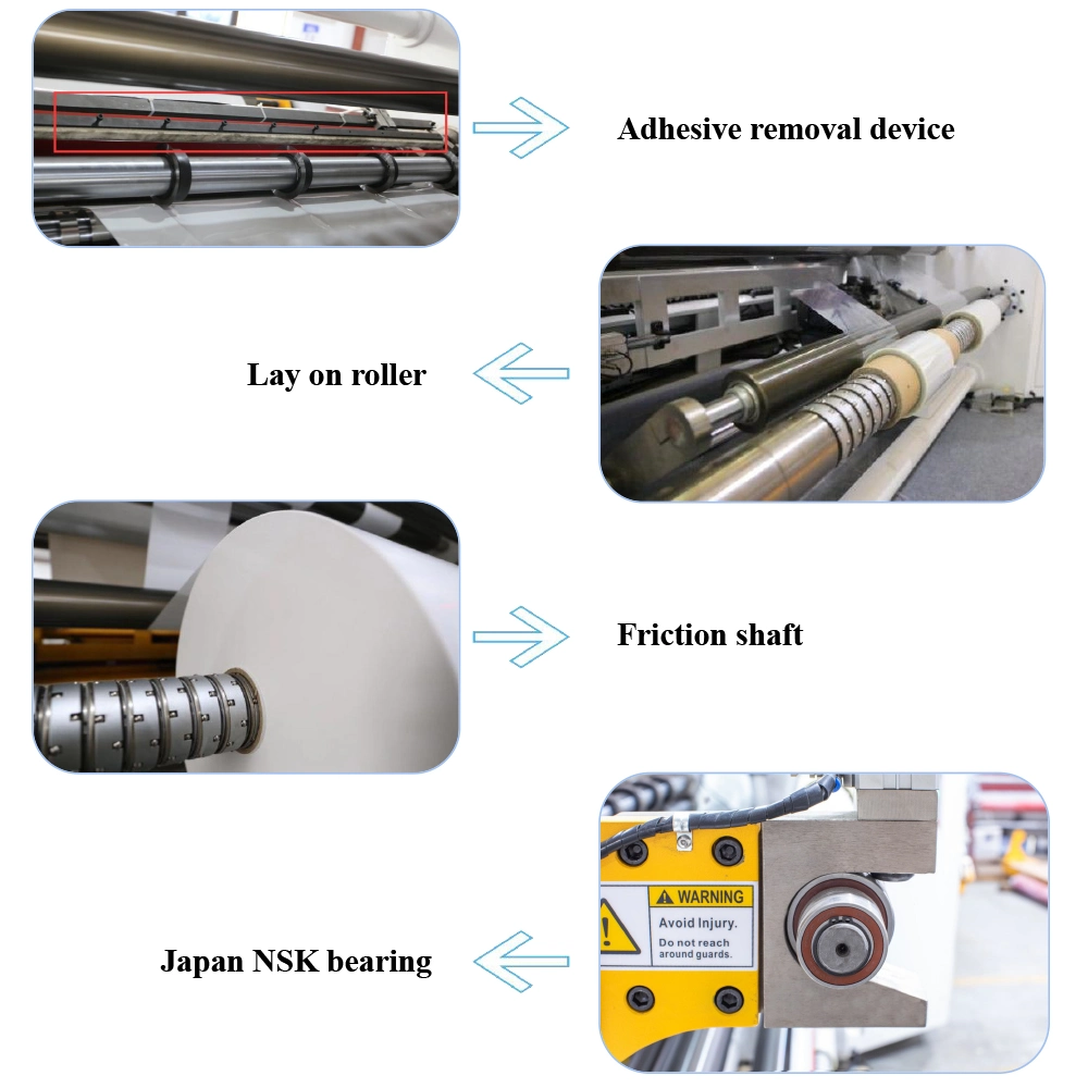 High-Speed Automatic Heavy Duty Jumbo Roll Slitting Machine PE Film Foam Sheets Slitting CNC Cutting Machine