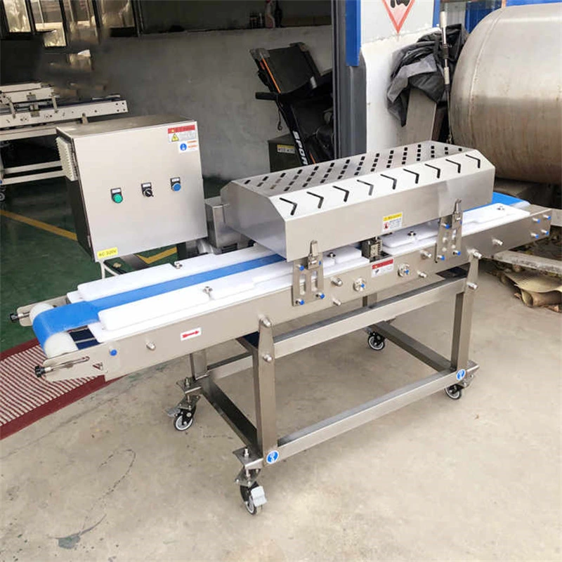 Automatic Horizontal Chicken Breast Slicing Machine Meat Slicer Salmon Cutting Machine