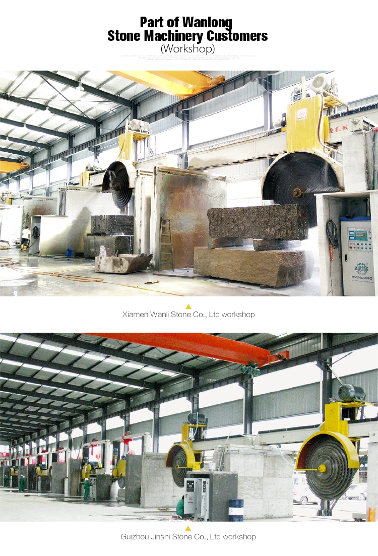 Multi Blade Machine for Granite Block Cutting