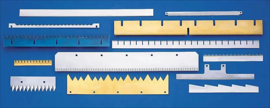 Machine Knives Vertical Form Fill Seal Serrated Knives in Packaging Blades for Packaging Machine Cutting Knife