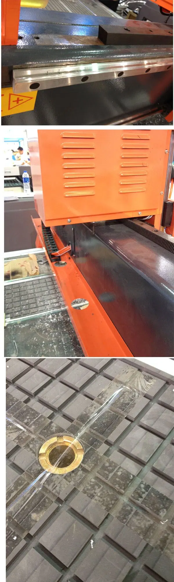 Vacuum Table MDF Wood Plastic Cutting Engraving Machine
