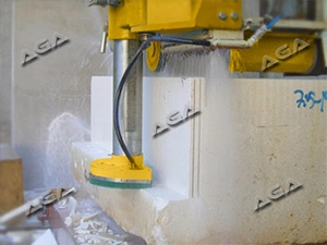 Marble Block Cutter with Horizontal Blade for Processing/Cutting Slabs (DS1600)