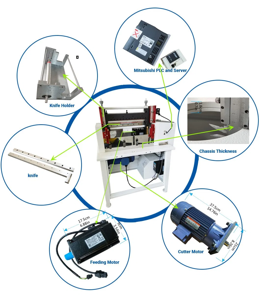 China Jiangsu Industrial Cutter Microcomputer Foam Sheet Rubber Cutting Machine