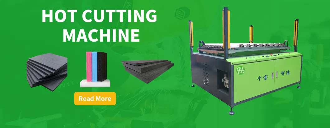 CNC Horizontal and Vertical Blade Foam Cutting Machine by XPE Eco Friendly