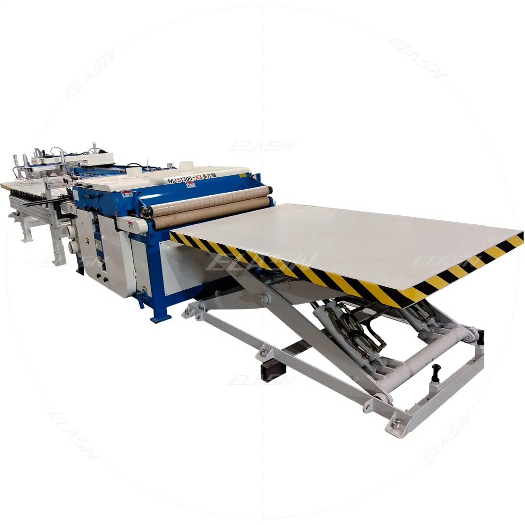 MDF Board Multiple Rip Saw Solid Wood Panel Saw Multiple Blade Rip Saw Machine Wood Plank Cutter for Sale