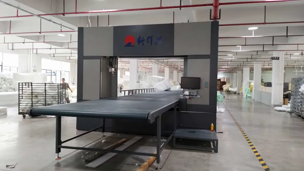 Sofa CNC Foam Cutting Machine Horizontal and Vertical Contour Cutting Machine