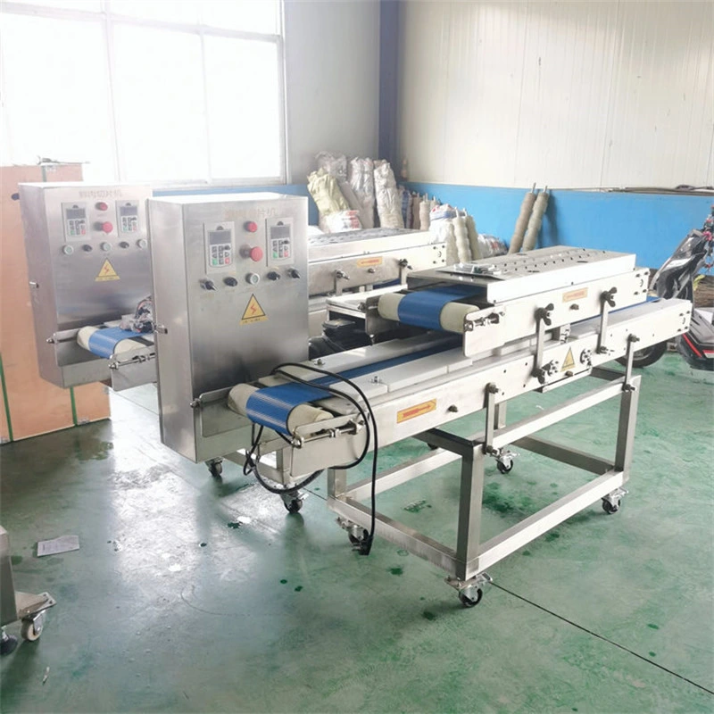 Automatic Horizontal Chicken Breast Slicing Machine Meat Slicer Salmon Cutting Machine