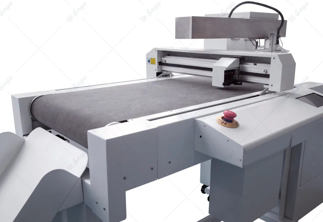 Cutting and Creasing Tool/High Speed Flatbed Die Cutter/CCD Camera and Servo Motor/Contour Cutting Machine Auto Feeding Flatbed Cutter