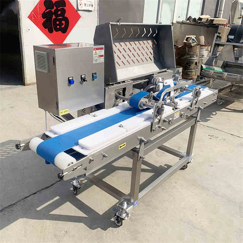 Automatic Horizontal Chicken Breast Slicing Machine Meat Slicer Salmon Cutting Machine