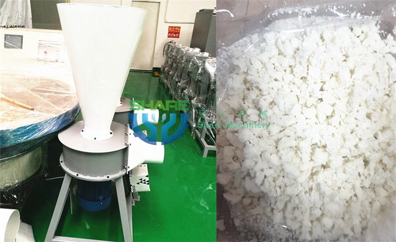 Industrial Automatic Sponge Foam Shredding Cutting Machine Foam Crusher Shredder Machine