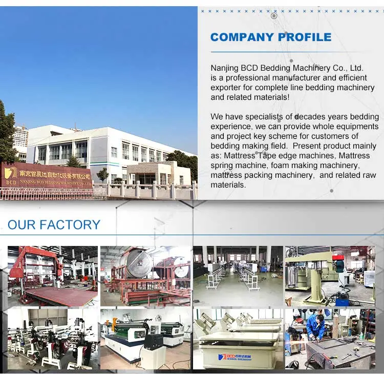 Auto Mattress Spring Unit Automatic Production Line (BYTJ)