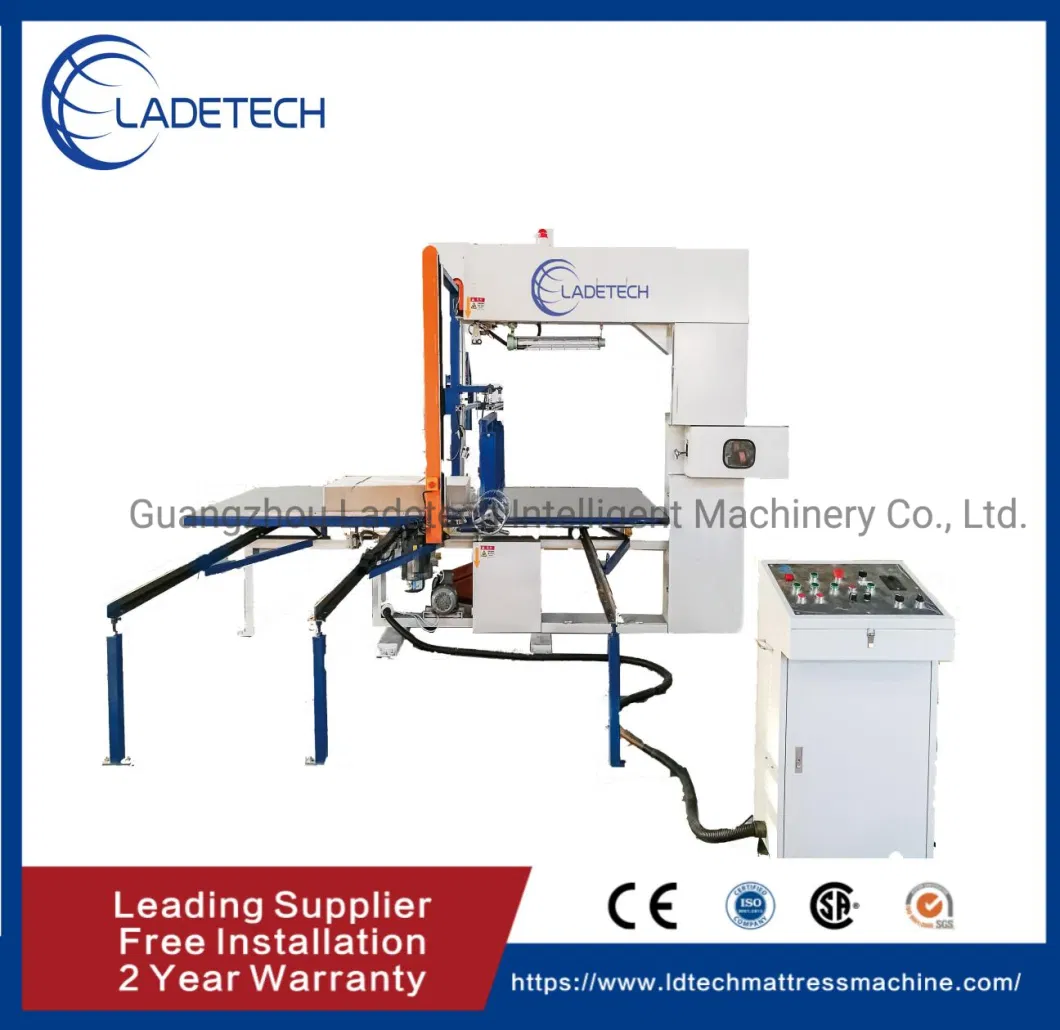 LDT-VC Factory Hot Sale Free Installation Vertical Foam Cutting Machine /Horizontal Foam Cutting Machine