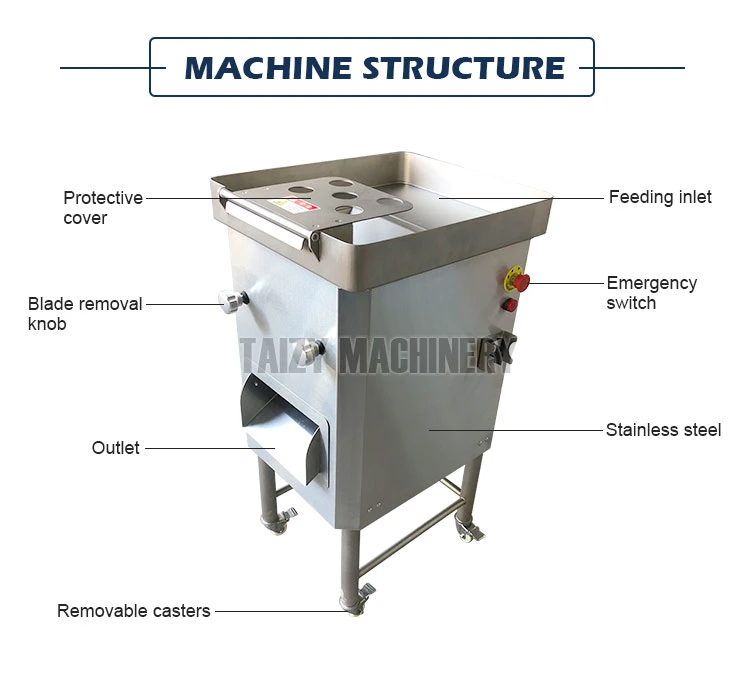 Horizontal Fresh Meat Slicer/Chicken Breast Slicing Cutting Machine