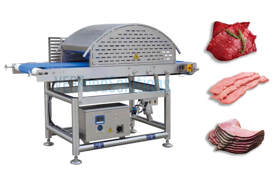 China Manufacturer High Quality Automatic Horizontal Beef/Chicken/Mutton Slicing Slicer Machine