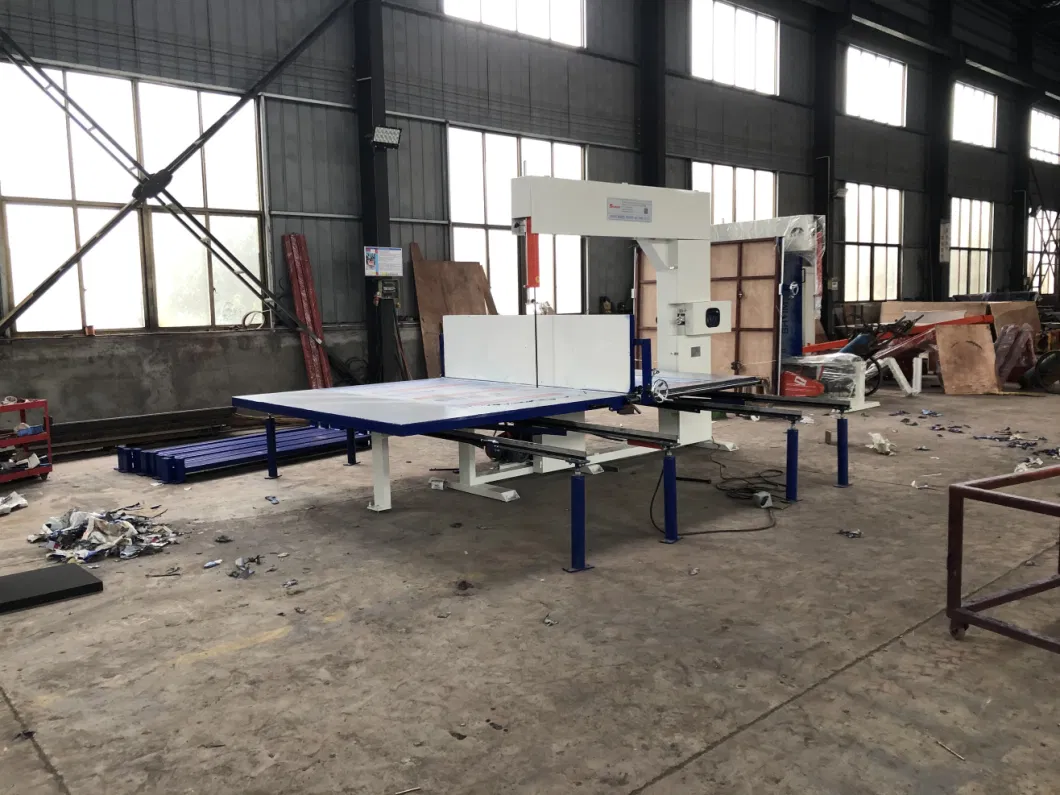 Foam CNC Cutting Machine EPS Foam Cutting Machine Mattress Sheets Manual Operation Vertical Cutting Press