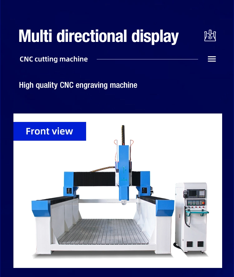 CNC Heightening Polylon SL1325 Router 3.0 Kw Three-Axis Four-Axis Five-Axis Router Foam Cutter