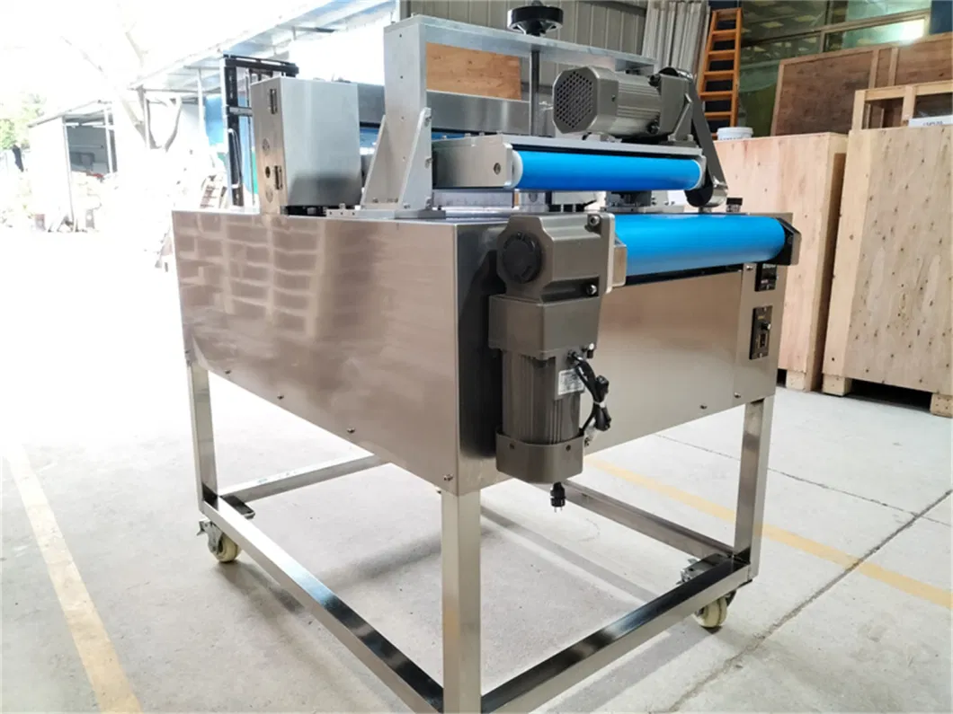 Commercial Hamburger Slicer Full Bakery Production Line Fast Food Shop Hot Dog Buns Bread Slicing Machine