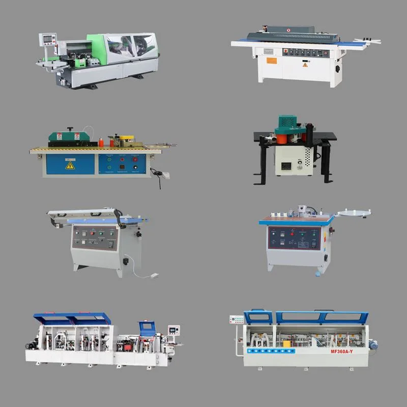 Automatic PVC MDF CNC Edge Banding Machine Board Cutting and Edging Woodworking Edge Bander Machinery for Furniture Trimming