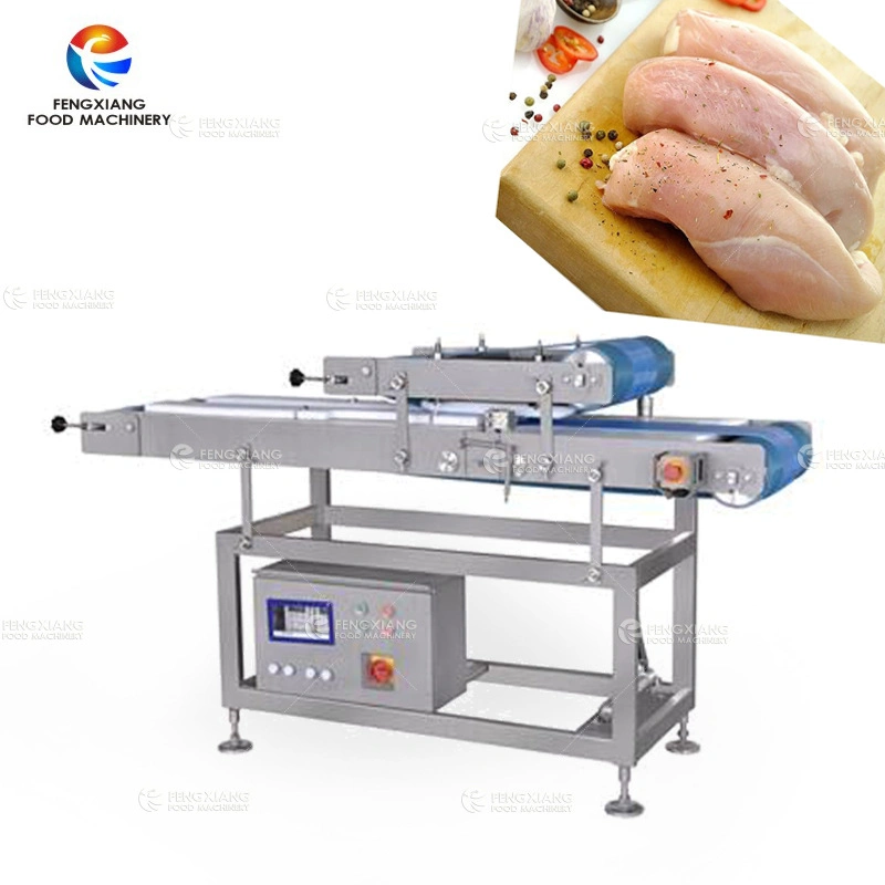 Automatic Horizontal Chicken Breast Slicing Machine Fresh Meat Slicer Fish Slicing Machine