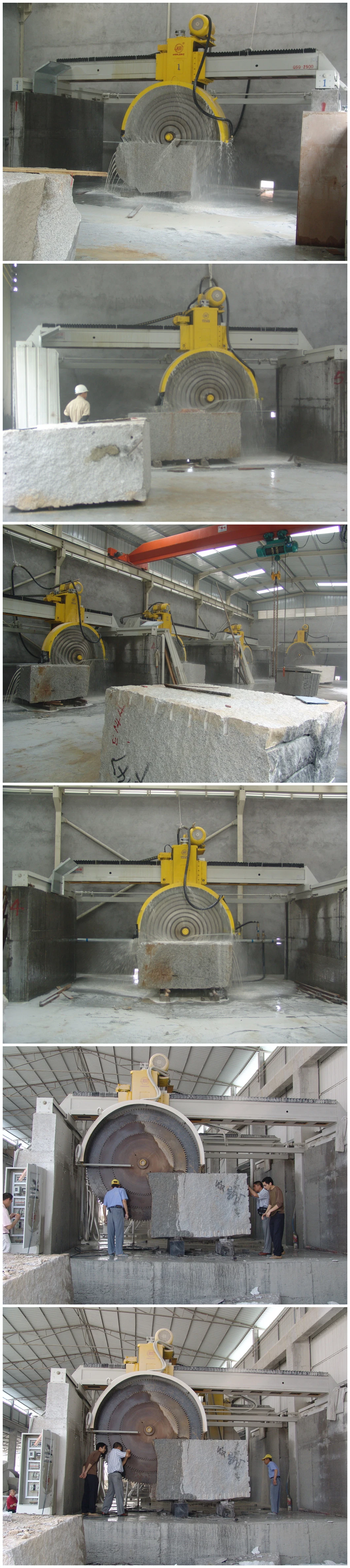 Qsq-1200A Natural Stone Cutting Machine Horizontal and Vertical for Marble, Sandstone, Limestone Granite and Basalt