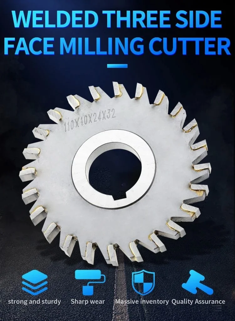 Customized HSS Disc Milling Cutters with Blades Face Milling Cutter